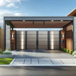 Composite Sliding Driveway Gates