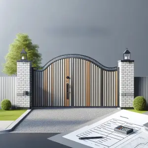 Composite Driveway Gates Cheshire