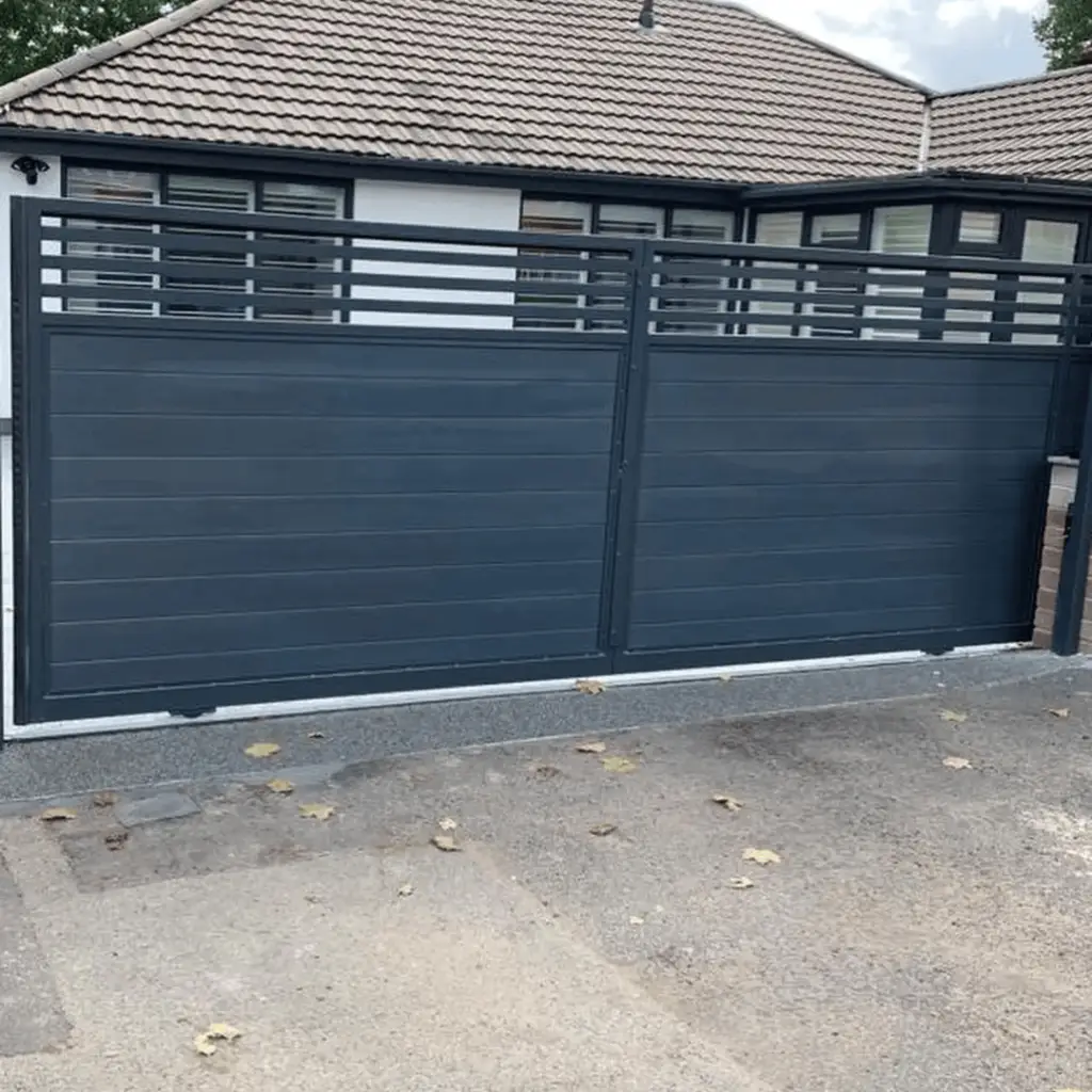 Composite Sliding Driveway Gates