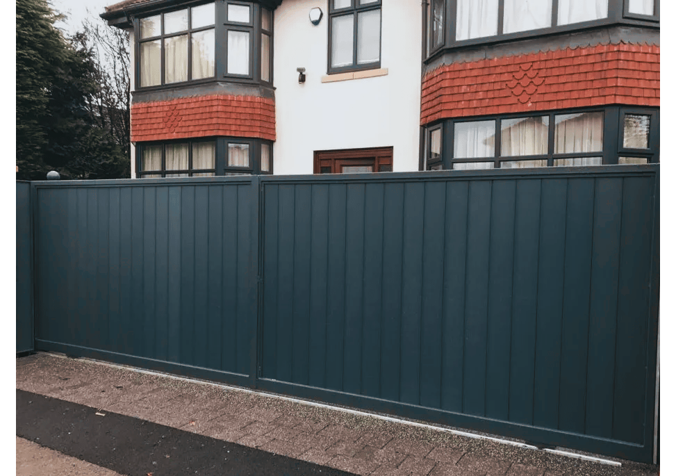 Composite Sliding Driveway Gates