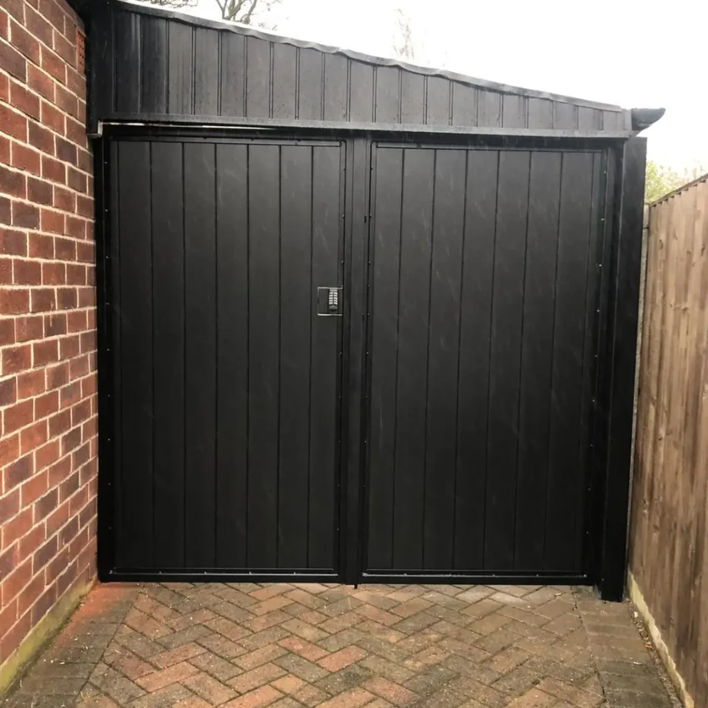 secure driveway gates