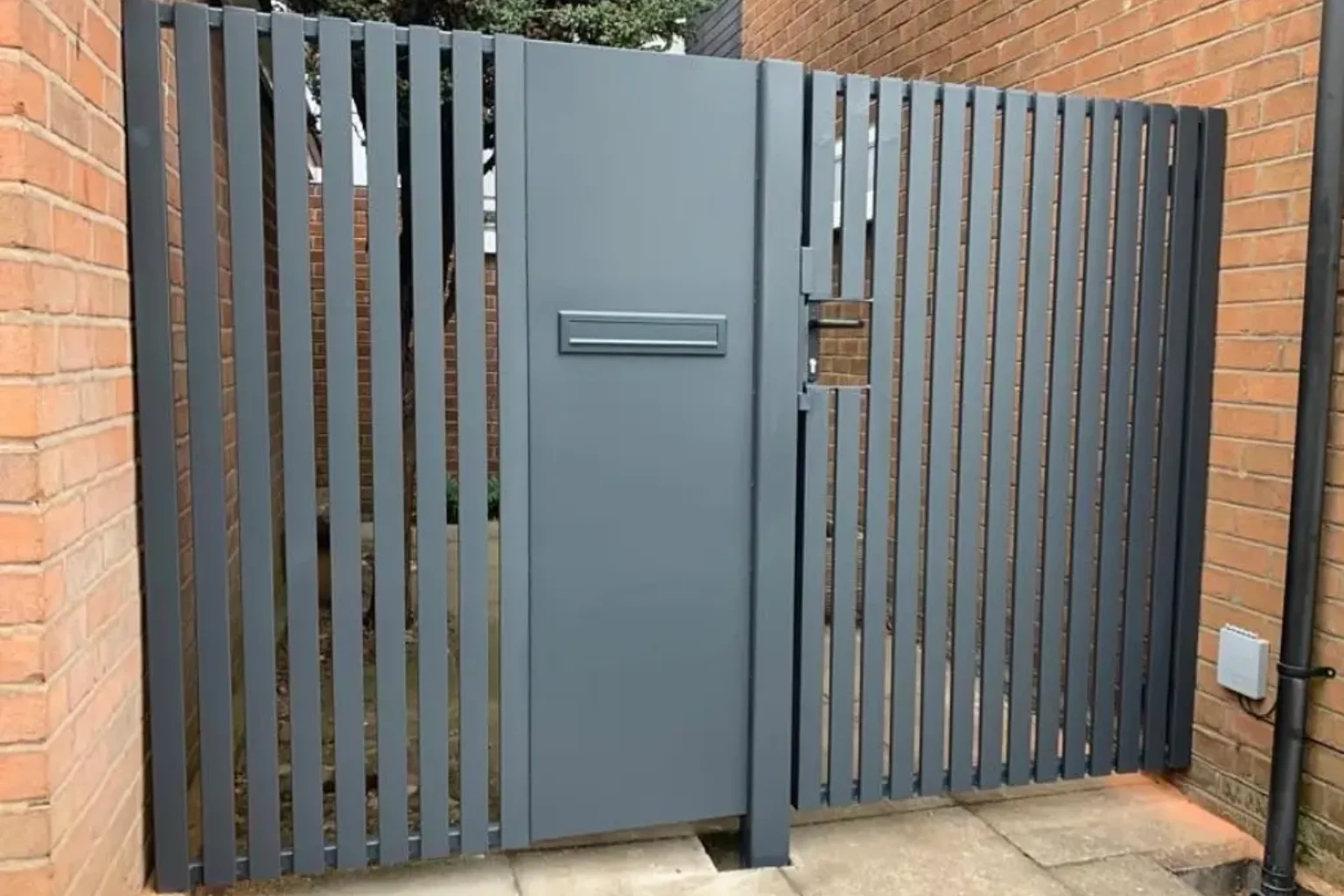 Composite driveway gates